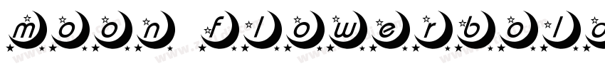 moon flowerbold字体转换